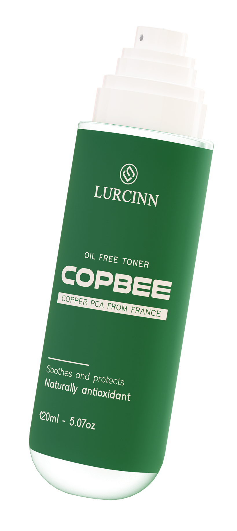 Lurcinn – Copbee oil free toner 120ml ( Novinka ) 1 Lurcinn – Copbee oil free toner 120ml ( Novinka )